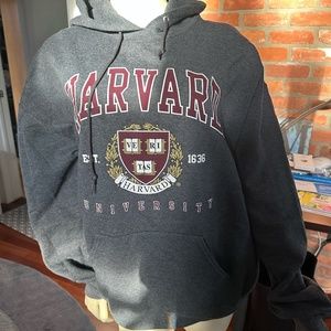 Gray Harvard Hoodie ~ Size XL